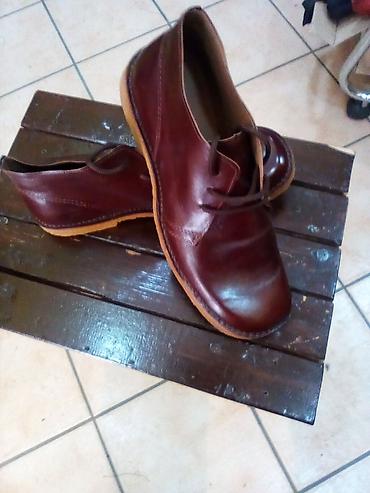shoes: Kožne muške cipele – klasične chukka/derby gležnjače - Materijal — 2