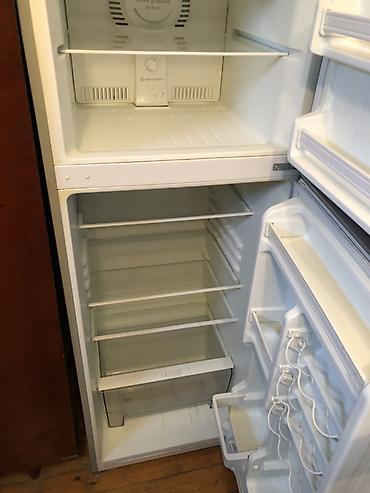 ev soyuducuları: Galanz iki qapılı soyuducu - Rəng: paslanmayan polad (inox). - Üst — 2