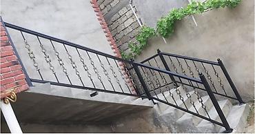 Pilləkən məhəccərləri: Yeni Pilləkən məhəccəri, Polad, Pulsuz çatdırılma — 22