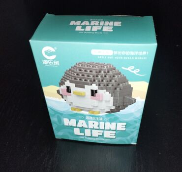 3d печать на футболках: Məhsul: Marine Life – Building Blocks (dəniz mövzulu konstruksiya