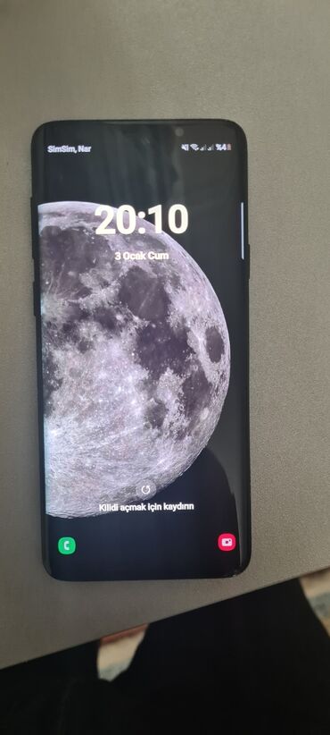 samsung galaxy star 2 plus teze qiymeti: Samsung Galaxy S9 Plus, 64 GB, rəng - Qara, Simsiz şarj, İki sim kartlı, Face ID