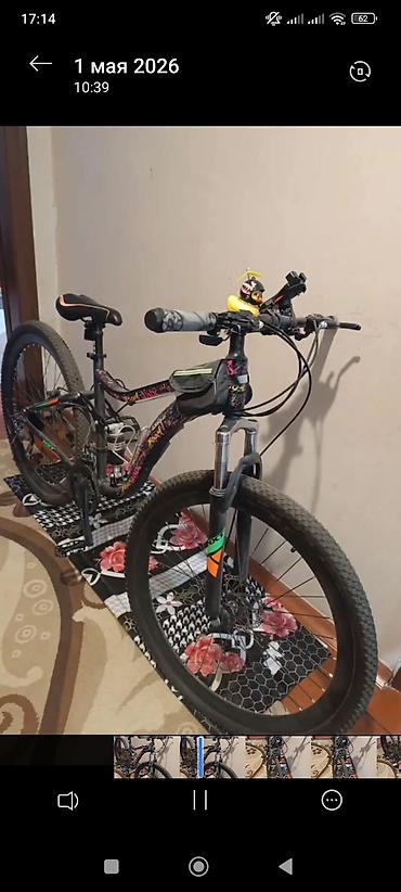 velosıped satısı: Dağ/trek velosipedi Yenidir 1ay sürülüb yer sıxlığından satiriq - — 2