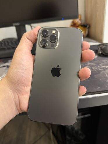 Apple iPhone: IPhone 12 Pro Max, Б/у, 256 ГБ, Графит, Защитное стекло, Чехол, 100 % — 2