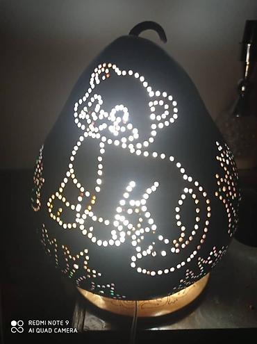 Другая бытовая техника: Светильник ночник ручная работа экологически чистыйоригинальные лампы — 13