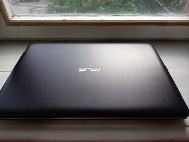 наклейки ноутбук: Ноутбук, Asus, 4 ГБ ОЗУ, AMD E1, 15.6 ", Б/у, Для несложных задач, память HDD
