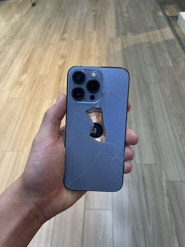 обмен на айфон 12 мини: IPhone 13 Pro, 128 ГБ, Sierra Blue, 79 %