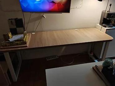 ormar za kupatilo forma ideale: JAKI MASIVNI RADNI STO IZRADA PO MERI G56 | -Kontakt telefon — 5