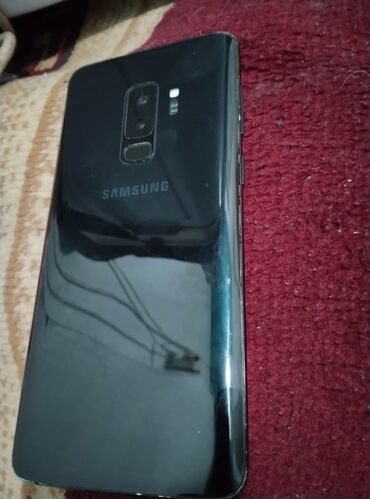 samsun s9: Samsung Galaxy S9 Plus, Б/у, 256 ГБ, цвет - Черный, 1 SIM, 2 SIM