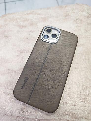 Мобильные телефоны и аксессуары: IPhone 12 Pro Max, Б/у, 256 ГБ, Matte Gold, Чехол — 1