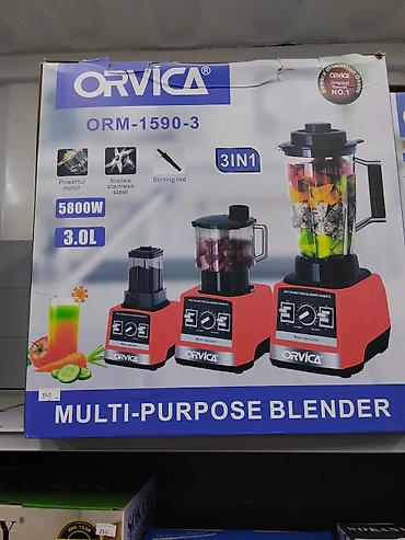 Блендер ORVICA ORM-1590-3 (3 в 1) — многофункциональный кухонный