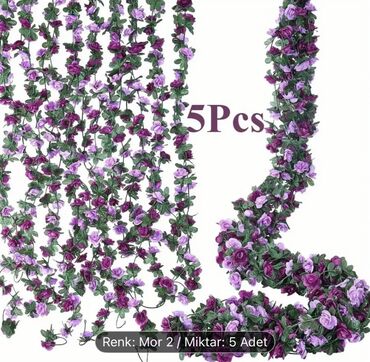 Süni güllər: 🌹 Green Line Dekorativ Salama Güllər – Zəriflik və Zövqün Simvolu! ✨ — 19