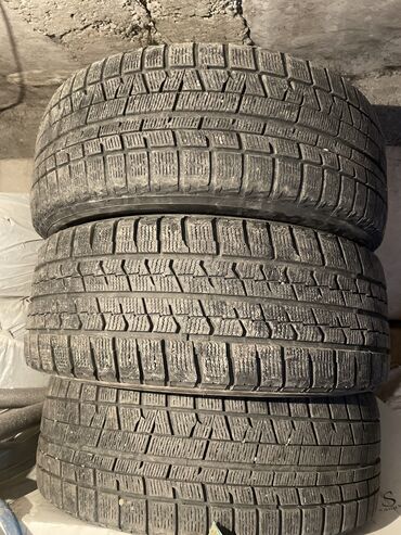 Шины: Шины 225 / 55 / R 17, Зима, Б/у, Комплект, Легковые, GoodYear