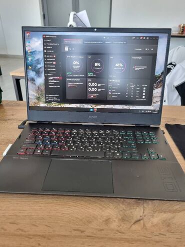 компы игровые: Ноутбук, HP, 16 ГБ ОЭТ, AMD Ryzen 7, 16 ", Колдонулган, Оюндар үчүн, эс тутум NVMe SSD