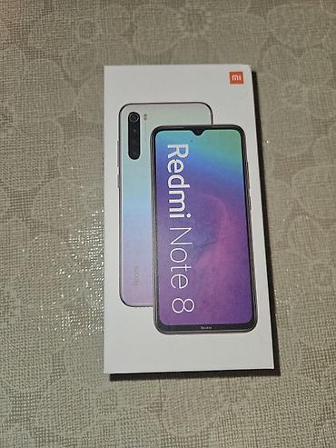 Xiaomi Redmi Note 8 orijinal qutu Yalnız Qutudu Başqa Heçnə Yoxdu
