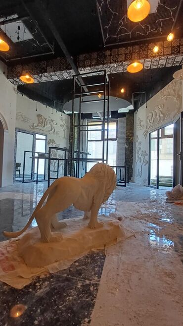 Malyar işləri: Xidmət: Fərdi divar rəsmləri və relyef (stuko) dekoru Təsvir: - — 11