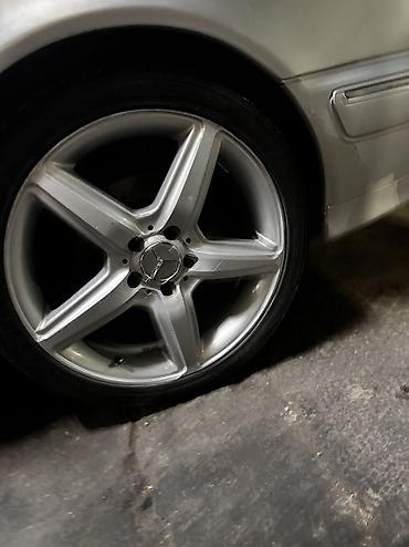 814 817: Литые диски Mercedes-Benz AMG стиль, 5 спиц - Диаметр: ориентировочно — 5