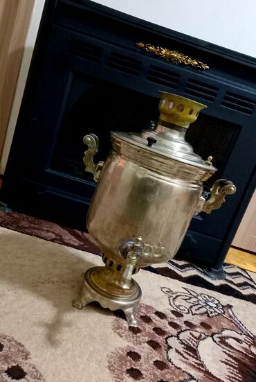 su ceni islenmis: İşlənmiş Od Samovar, 7 l, Ünvandan götürmə