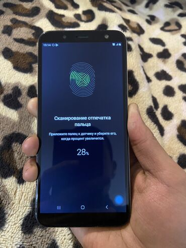 купить телефон поко х6 про: Samsung Galaxy A6, Колдонулган, 32 ГБ, түсү - Боз, 2 SIM