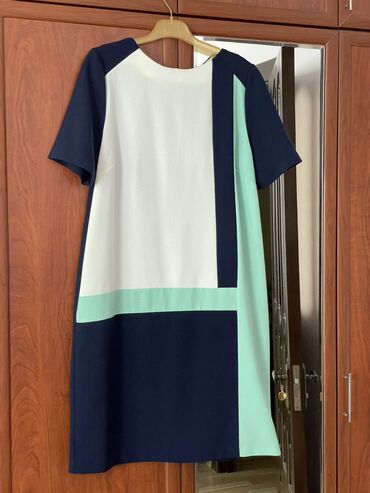 göy rəngli donlar: Коктейльное платье, Миди, XL (EU 42)