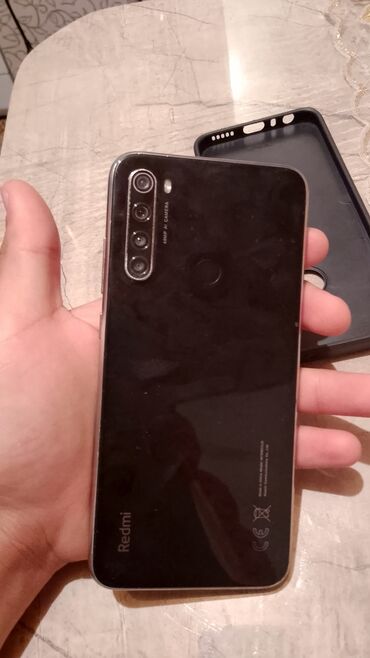 телефоны редми 11: Redmi, Redmi Note 8, Колдонулган, 128 ГБ, түсү - Кара, 2 SIM