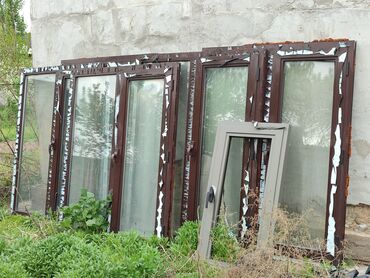 пластиковые окна бу: Термо Алюминий окна с двустворчатыми и одностворчатыми рамами