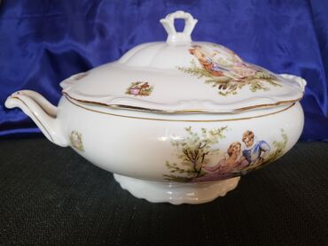 Činije: Corbaluk Bogucuce porcelan Poljska 70te. Corbaluk je perfektan,sve na — 4