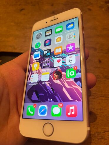 Apple iPhone: IPhone 6s, 32 GB, Qızılı, Barmaq izi