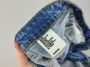 hermeski klapki: H&M, Jeansy damskie, rozmiar S — 4