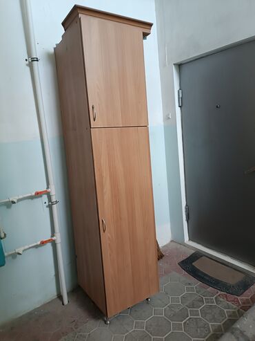 metbex mebeli satiram: Б/у, 2 двери Прямой шкаф, Кухонный шкаф, Азербайджан