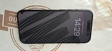 Apple iPhone: IPhone 15 Pro, Б/у, 256 ГБ, Black Titanium, 86 % — 2