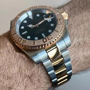 Ručni satovi: PAGANI DESIGN PD-1651-Silver/RG-Rolex YACHT MASTER-Automatik Potpuno — 11