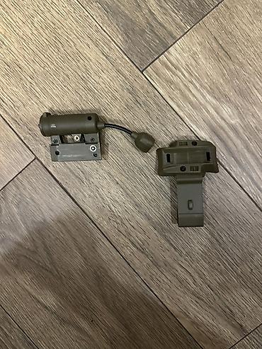 airsof: Airsoft kask ucun fener yasil ve qirmizi reng isiq yayir kaska — 3