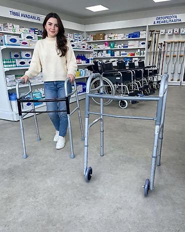 ortu: Gəzinti üçün yüngül və dayanıqlı alüminium “walker” (yerimə çərçivəsi) — 1