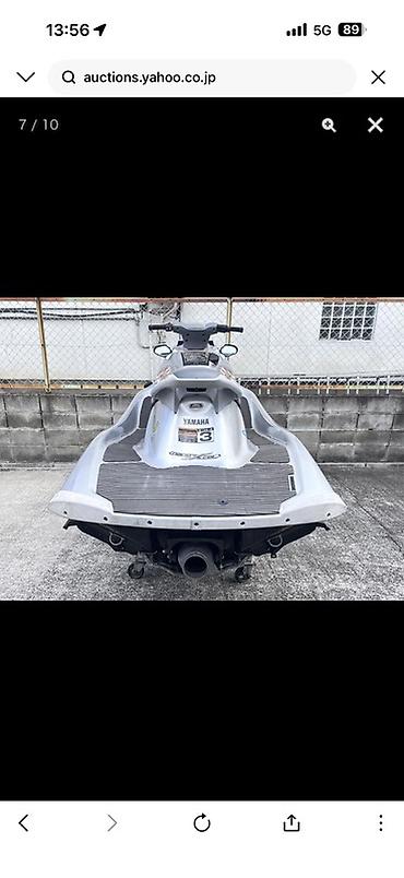 водный катер: Гидроцикл Yamaha WaveRunner (серебристый) - Тип: трехместный — 8