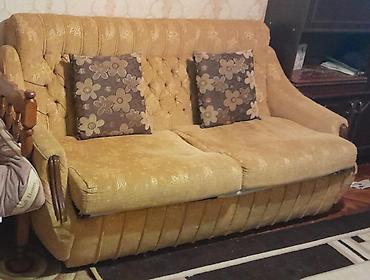 Divanlar: Divan-kravat, İşlənmiş, Açılan, Bazasız, Parça, Çatdırılma yoxdur — 1