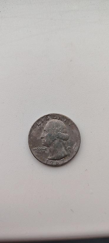 1 dollar alanlar: 25 Sent, 1967 il, Vəziyyəti: Qənaətbəxş — 1