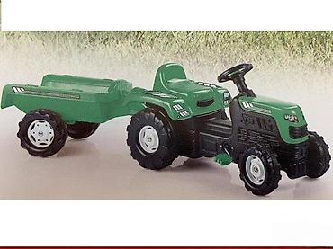 Traktori: Dečiji traktor na pedale – više varijanti (kašika napred i/ili — 5