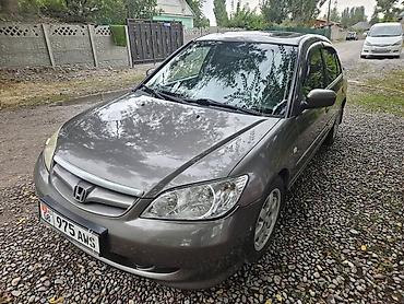 cr v газ: Honda Civic: 2004 г., 1.6 л, Механика, Бензин, Седан — 2