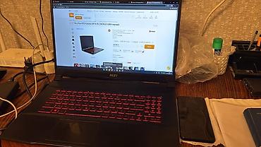 asus tuf a15: MSI Katana GF76 12UCR-821XRU (17.3") oyun noutbuku Display: IPS 144 — 1