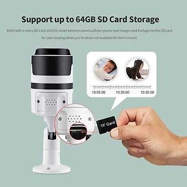mikro maks: FullHd keyfiyyetli 2 antenalı Wifi kamera. Açıq havada, yağışa, küləyə — 3
