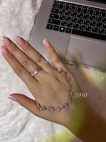 Серебряные наборы украшений: Набор украшений, Проба 925, Женские, Новый — 1