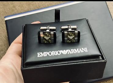 cutluk geyimleri: Emporio Armani manjet düymələri - Brend: Emporio Armani - Model — 2
