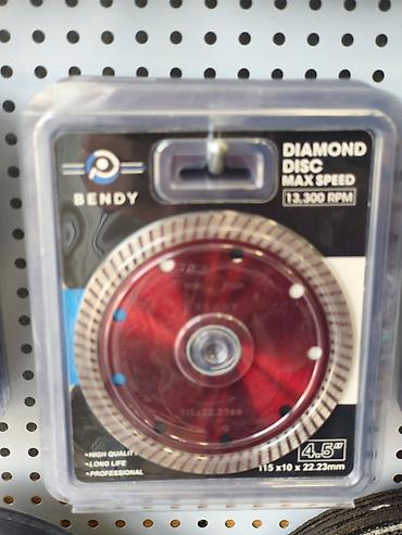 meduza disk: BENDY Diamond Disc – 4.5” - Ölçü: 115 × 10 × 22.23 mm (4.5”) - — 1