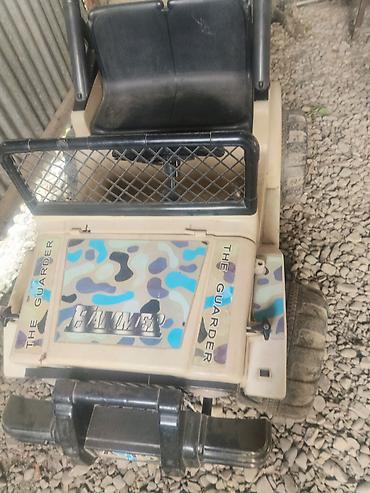 usaq masasi: Uşaq üçün elektrikli “HAMMER – The Guarder” off-road maşını - Korpusu — 2