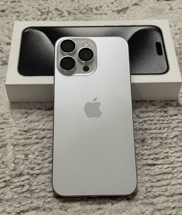ксяоми 14 про: IPhone 16 Pro, Б/у, 256 ГБ, White Titanium, Защитное стекло, Коробка