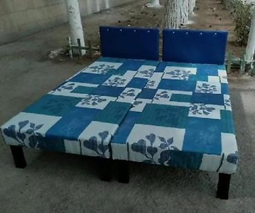 Çarpayılar: 1 nəfərlik çarpayılar 60manat. 2 nəfərlik taxt 110 manat. Çatdırılma — 28