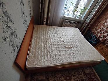 Двуспальные кровати: Двуспальная кровать с матрасом - Размер спального места — 8