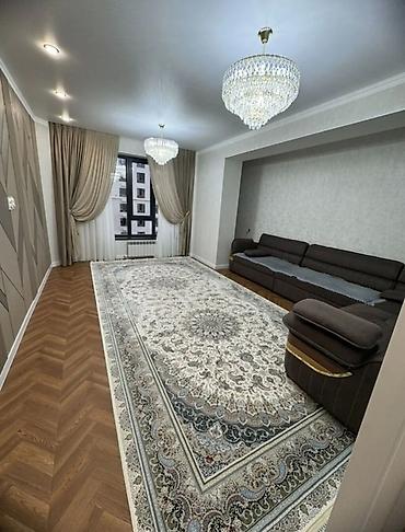 квартира кок жар мкр: 2 комнаты, 76 м², Кок-Жар мкр Элитка, 10 этаж, Евроремонт — 1