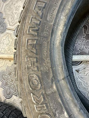 Шиналар: Шиналар 225 / 60 / R 17, Кыш, Колдонулган, Комплект, Жол тандабастар (АТ/МТ), Yokohama — 3