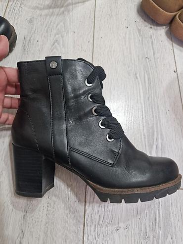 Ботинки и ботильоны: Ботинки, 36, Salamander, Б/у, цвет - Бежевый, Самовывоз — 4